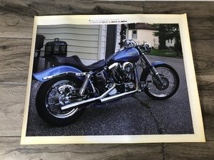 lot 176 image: Harley Davidson Poster