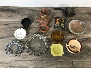lot 177 image: Lot of Vintage Ash Trays
