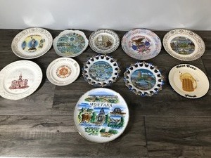lot 185 image: Lot of Collectible Plates