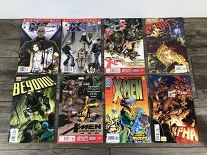 lot 427 image: Lot of 8 Marvel Comic Books - Beyond - Wolverine & X-Men - X-Men - X-Alpha