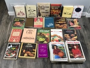 lot 476 image: Lot of Cook Books and More