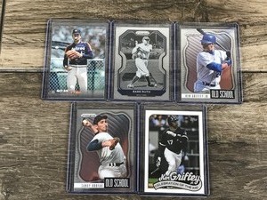 lot 503 image: Lot of 5 Baseball Cards - Ken Griffey Jr. - Babe Ruth - Sandy Koufax - Nolan Ryan