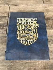 lot 522 image: Complete Set of 1991 Topps Desert Storm Cards with Stickers - 88 Cards Total plus 22 stickers