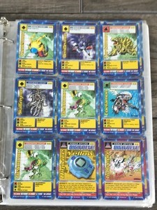lot 530 image: Lot of 100 Plus 1999 Digital Digimon Monster Cards and More