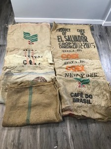 lot 634 image: 7 Large Gunny Sacks