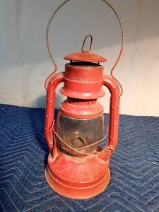 lot 366 image: Dietz No. 2 red lantern
