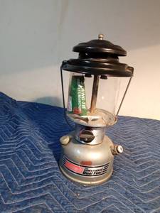 lot 354 image: 1992 Coleman Powerhouse duel fuel lantern