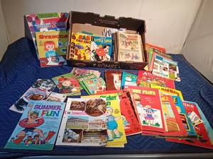 lot 346 image: Childrens books, coloring books, comics and more