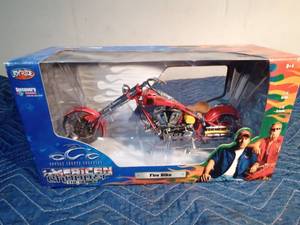 lot 340 image: American Chopper die cast Fire Bike