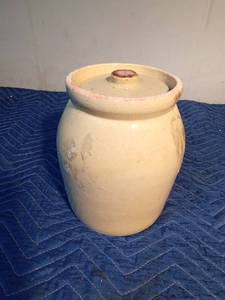 lot 336 image: crock with lid