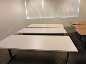 lot 911 image: HERMAN MILLER WORK TABLES