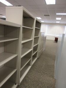 lot 925 image: HERMAN MILLER MERIDIAN BOOKCASES