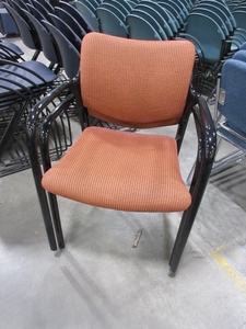 lot 391 image: HERMAN MILLER ASIDE STACKING CHAIRS