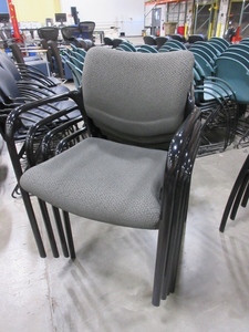 lot 392 image: HERMAN MILLER ASIDE STACKING CHAIRS