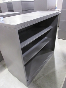 lot 429 image: HERMAN MILLER METAL BOOKCASE