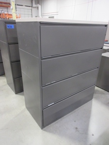 lot 434 image: HERMAN MILLER LATERAL FILE