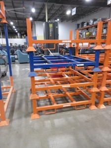 lot 456 image: DYNA RACK STEEL PALLETS