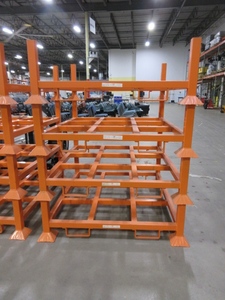 lot 461 image: DYNA RACK STEEL PALLETS