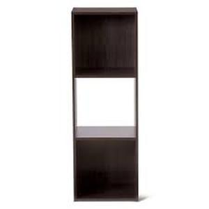 lot 15 image: 11 3 Cube Organizer Shelf - Room Essentials-Dark Brown