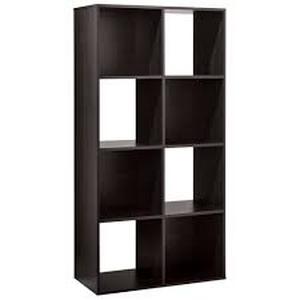 lot 46 image: 11 8 Cube Organizer Shelf - Room Essentials-Espresso