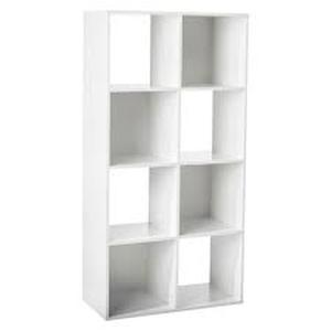 lot 7 image: 11 8 Cube Organizer Shelf - Room Essentials-White