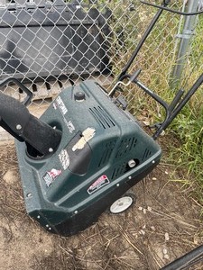 Untested Craftsman snow blower