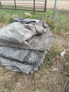 Pallet of truck or Hay Tarps