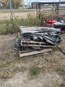 Pallet of truck or Hay Tarps