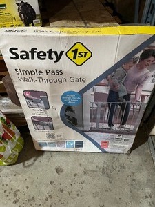 New walk thru gate