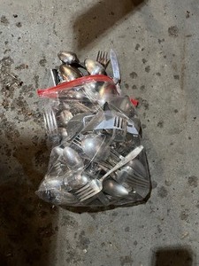 bag of silver items