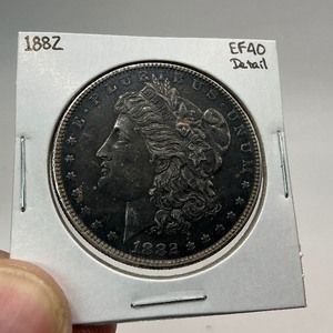 lot 32 image: 1882 Silver Morgan Dollar