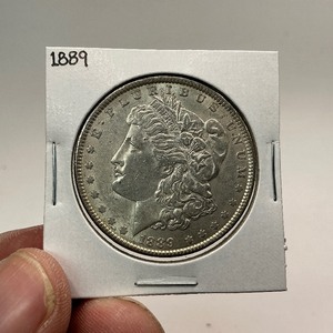 lot 38 image: 1889 Silver Morgan Dollar