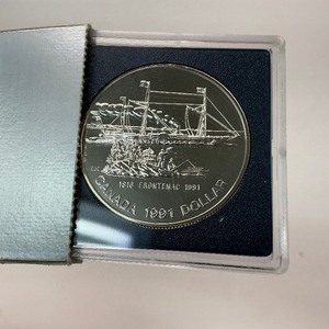 lot 50 image: 1991 Silver Canadian Dollar