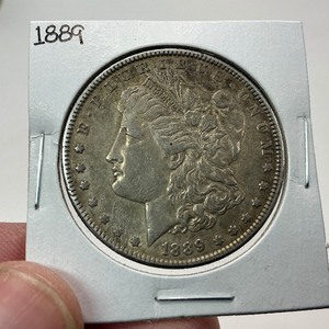 lot 57 image: 1889 Silver Morgan Dollar