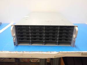 SuperMicro&nbspCSE-846 Server &nbspINTEL(R) XEON(R) CPU E5620  2.40GHZ  16GB DDR3 ECC RAM  NO HDs  x24 HD Bays  Includes CAB-AC power cable&nbsp