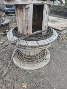 2 spools of Large Heavy Duty Cable