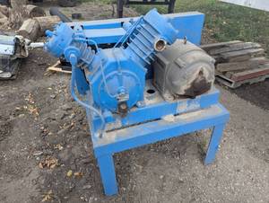 Large Commercial Air Compressor Pump with Electric Motor - Big Blue