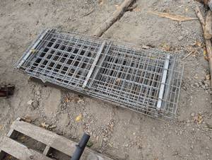 Small Pallet of Racking Grates