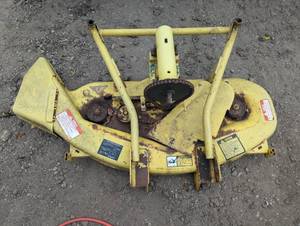 Large lawn mower deck