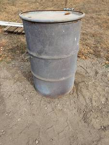 55 Gallon Drum With removable top and Handle
