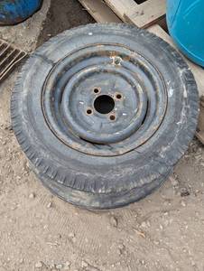 Set of Trailer tires - 4 hole