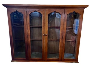 lot 41 image: Two Piece China Cabinet