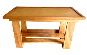 lot 24 image: Entryway Oak Bench