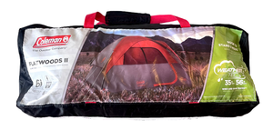 lot 75 image: Coleman Flatwoods II 6 Person Camping Tent