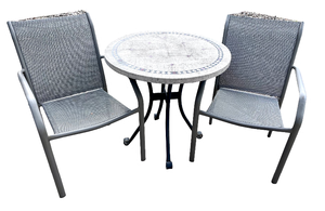 lot 13 image: 3 Piece Bistro Patio Set