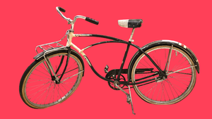 lot 85 image: Schwinn Deluxe Spitfire Vintage Bicycle