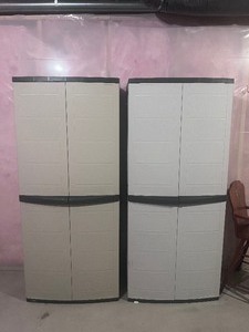 lot 98 image: 2 Storage Cabinets and Canning Accessories