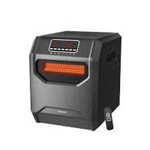 Lot of WeWarm Electric 6 Element Infrared Space Heater Black Plastic  Customer Returns See Pictures