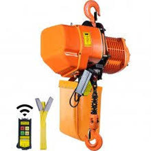 VEVOR Electric Chain Hoist 4400 lbs. 20 ft. Lifting Height 3 Phase Overhead Crane with Wireless Remote Control (2-Ton, 220 V) Customer Returns See Pictures