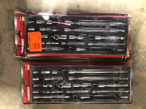 Husky 14 in., 38 in. and 12 in. Drive Accessory Set (19-Piece)  Customer Returns See Pictures